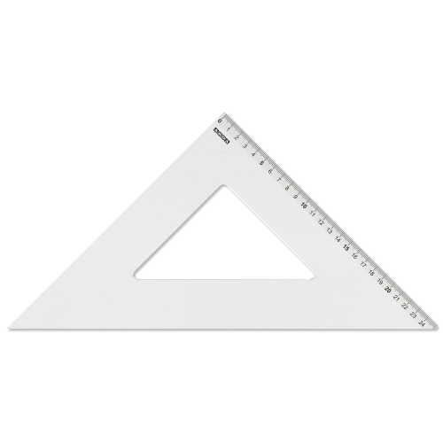 ARDA SQUADRA IN ALLUMINIO 45° CM 35